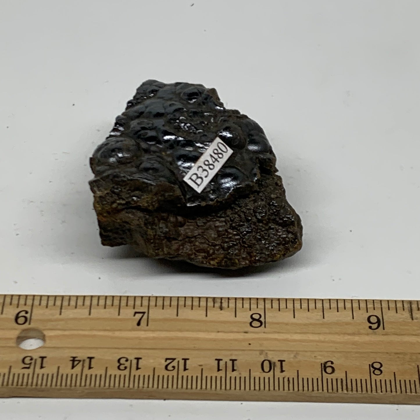 113g, 2.2"x2"x0.9", Rough Hematite Botryoidal Mineral Crystal, B38480