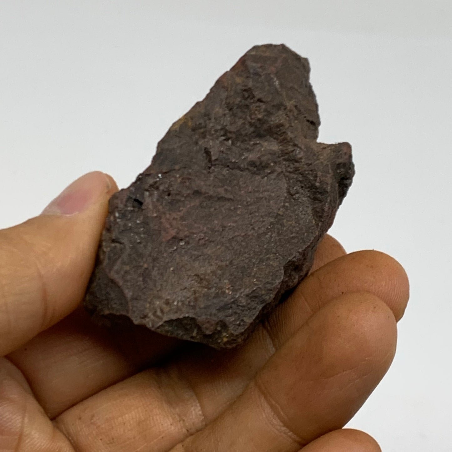 79.2g, 2.4"x1.2"x0.8", Rough Hematite Botryoidal Mineral Crystal, B38481