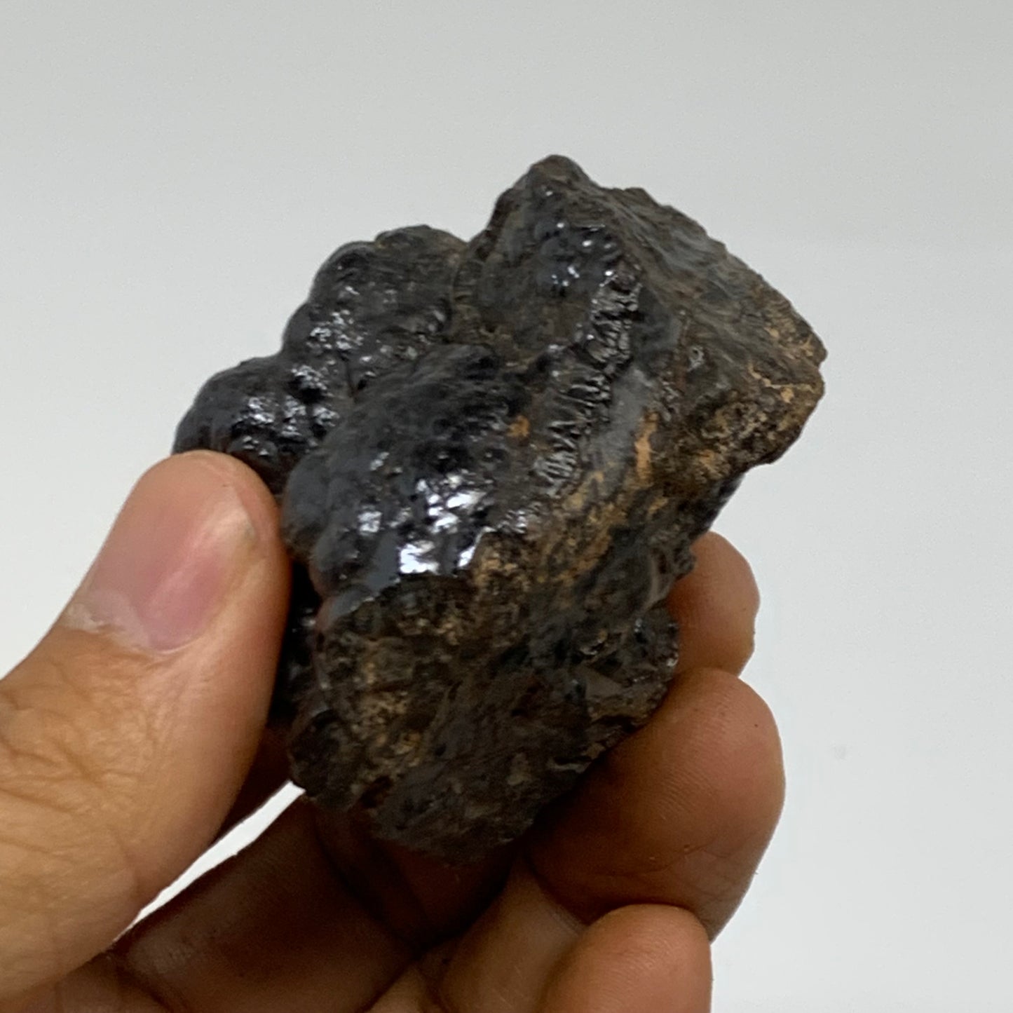 156.1g, 1.9"x1.9"x1.5", Rough Hematite Botryoidal Mineral Crystal, B38483