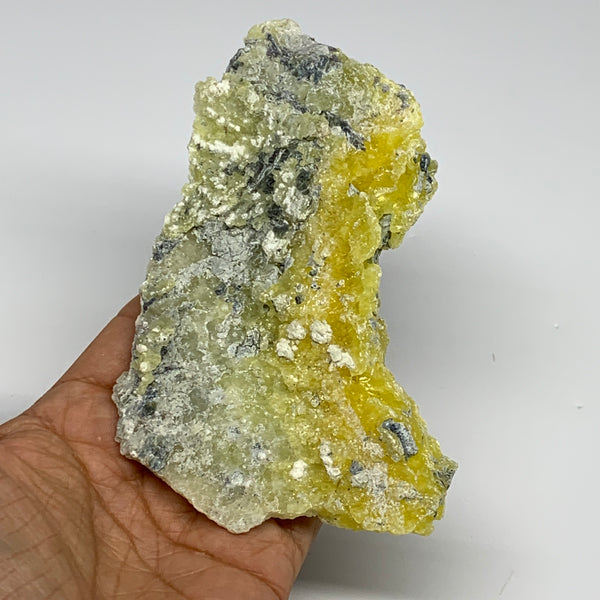 172g, 5.5"x2.6"x0.8", Rough Brucite Crystal Mineral Specimens @Pakistan, B27348