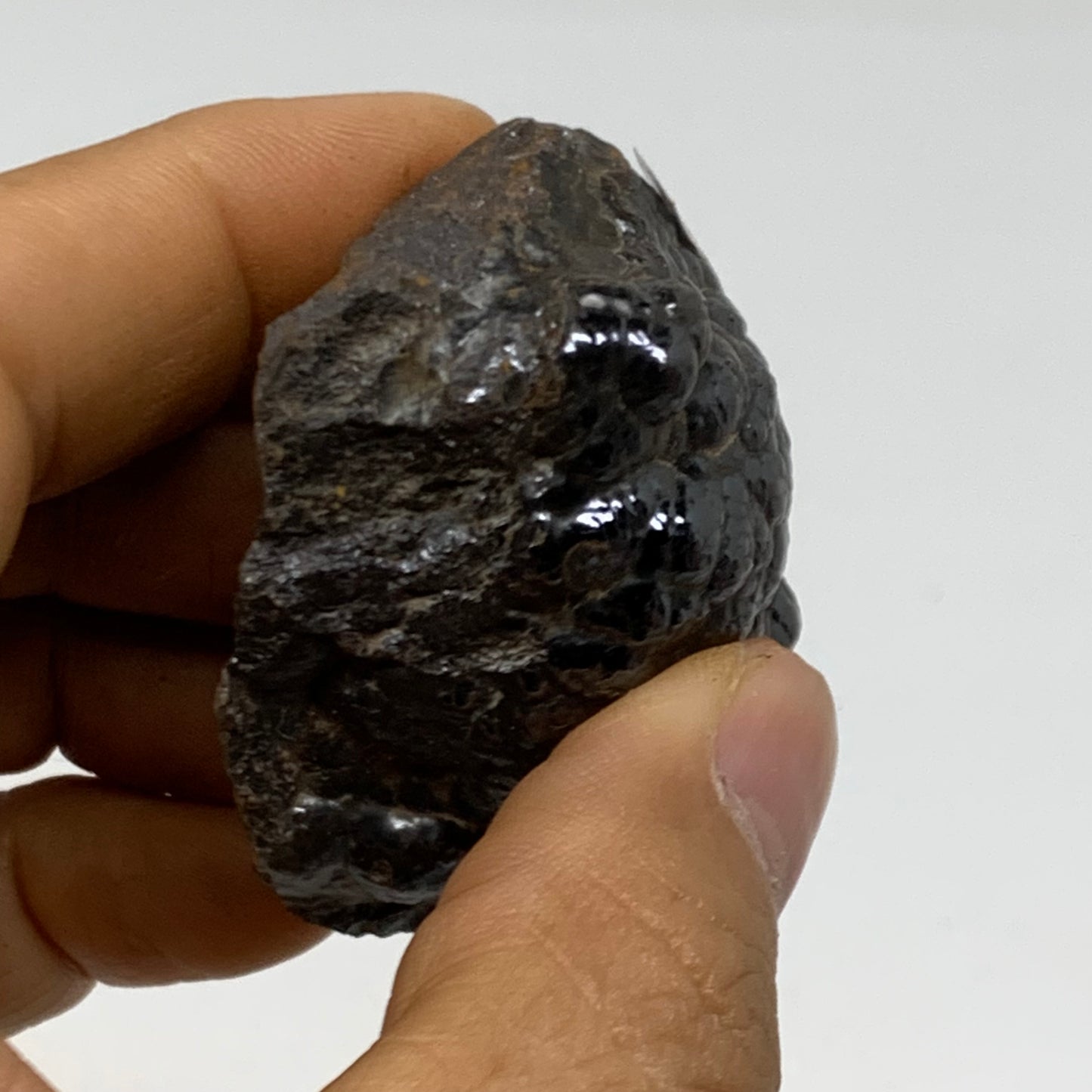103.6g, 1.8"x1.8"x1", Rough Hematite Botryoidal Mineral Crystal, B38484