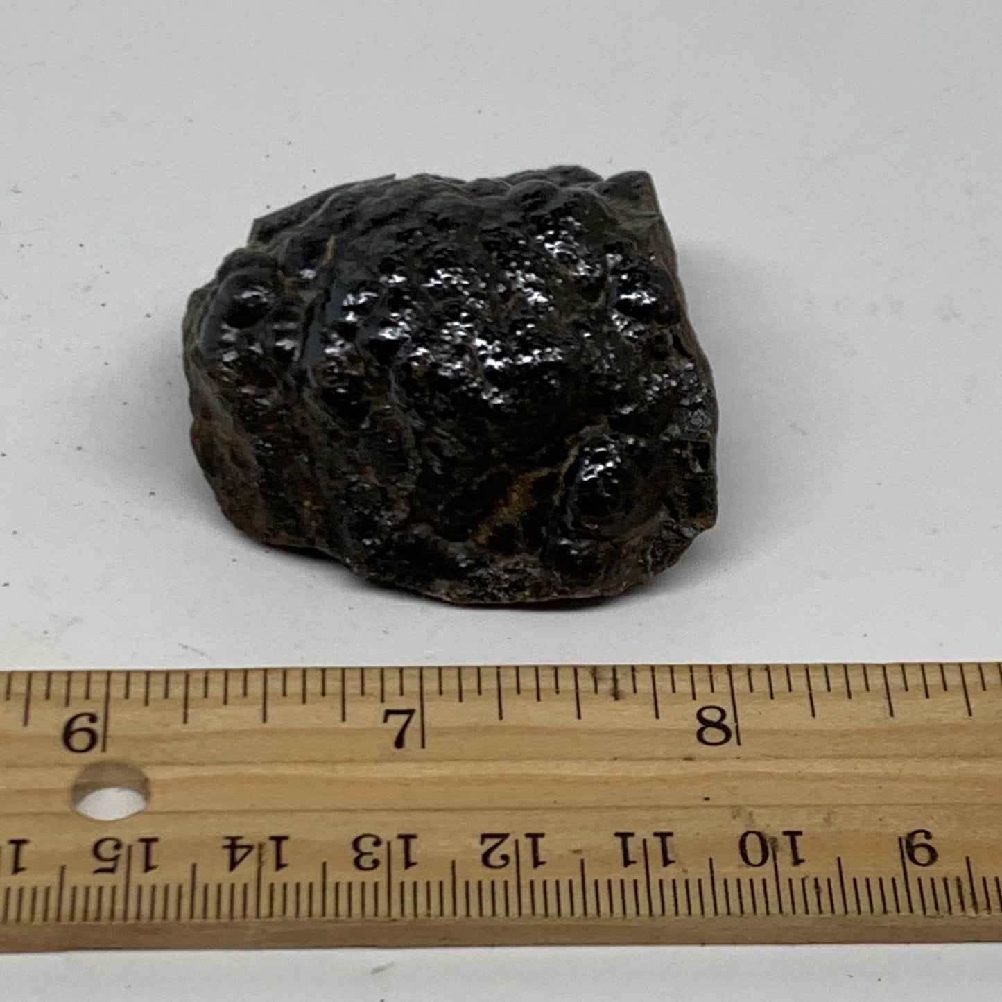 103.6g, 1.8"x1.8"x1", Rough Hematite Botryoidal Mineral Crystal, B38484