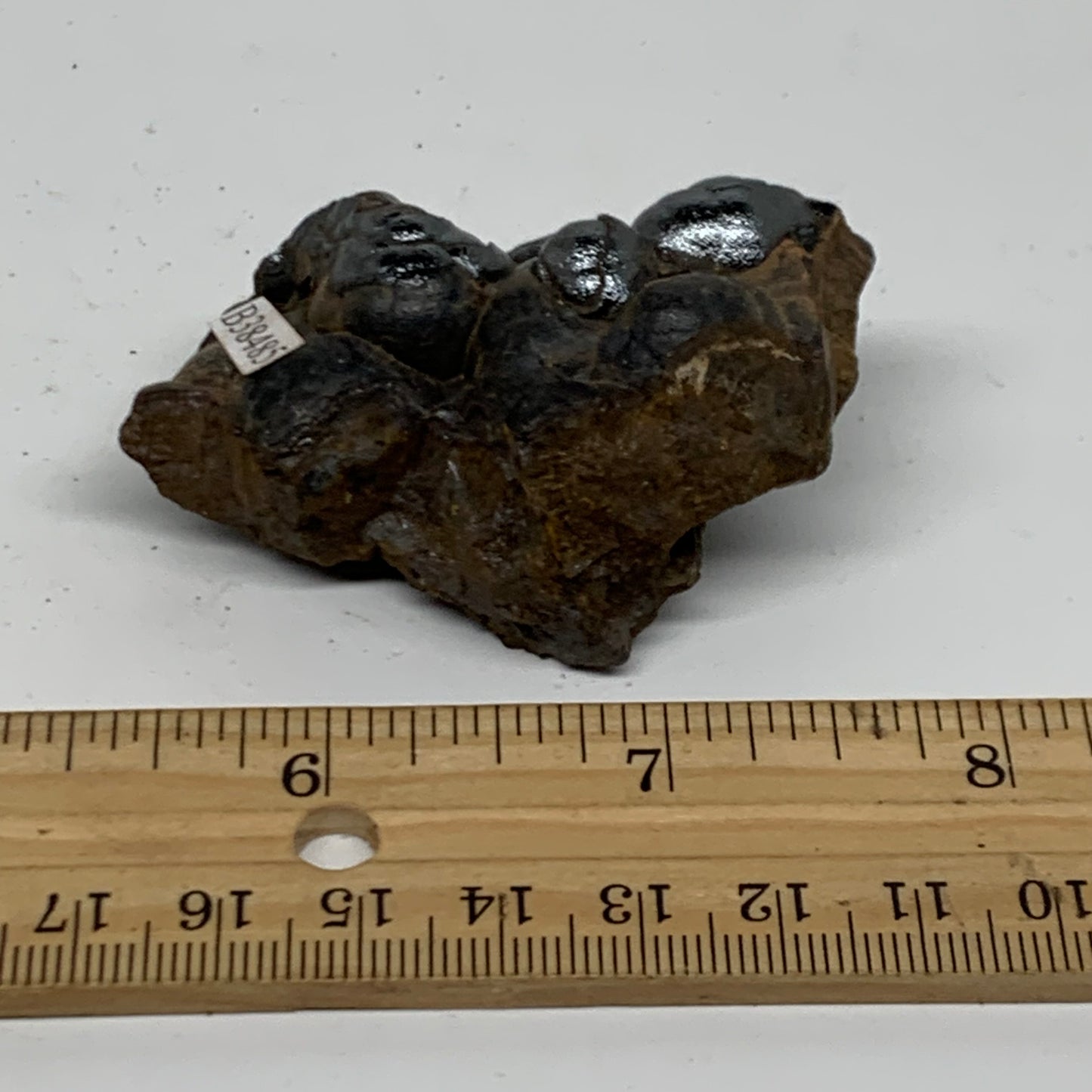 91.7g, 2.3"x1.4"x1.1", Rough Hematite Botryoidal Mineral Crystal, B38485