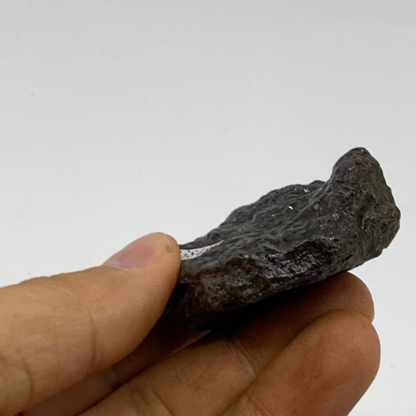 66.3g, 2"x1.6"x0.6", Rough Hematite Botryoidal Mineral Crystal, B38486