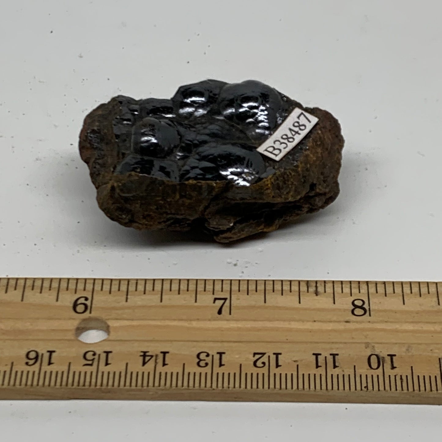 71.6g, 2"x1.2"x1.1", Rough Hematite Botryoidal Mineral Crystal, B38487