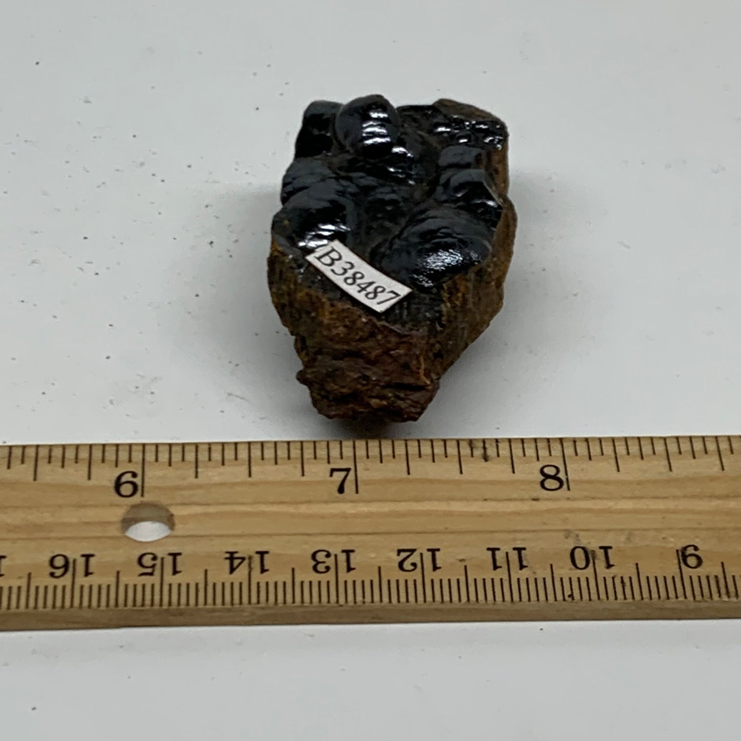 71.6g, 2"x1.2"x1.1", Rough Hematite Botryoidal Mineral Crystal, B38487