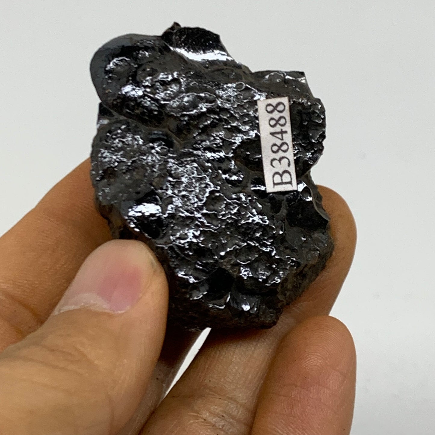 80.3g, 2"x1.5"x0.9", Rough Hematite Botryoidal Mineral Crystal, B38488