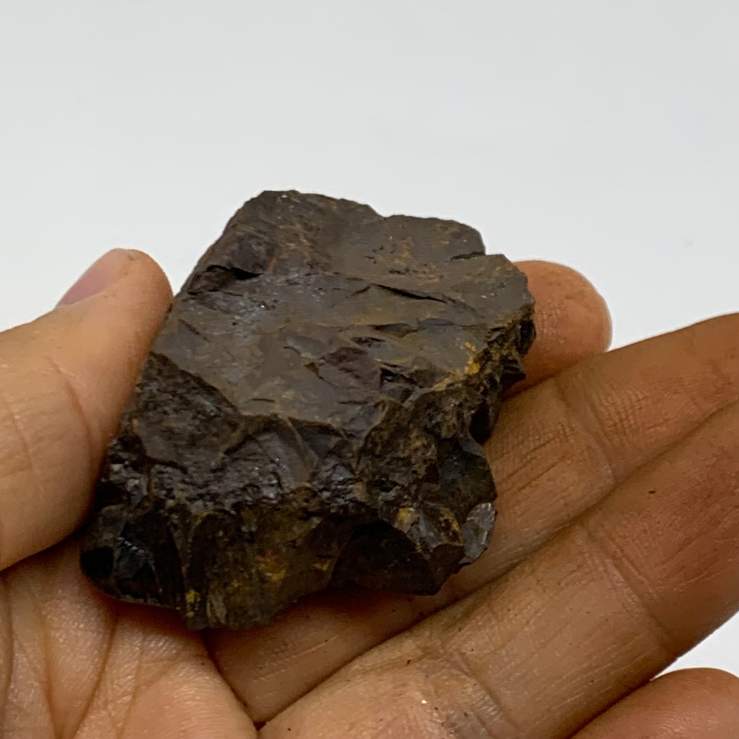 80.3g, 2"x1.5"x0.9", Rough Hematite Botryoidal Mineral Crystal, B38488