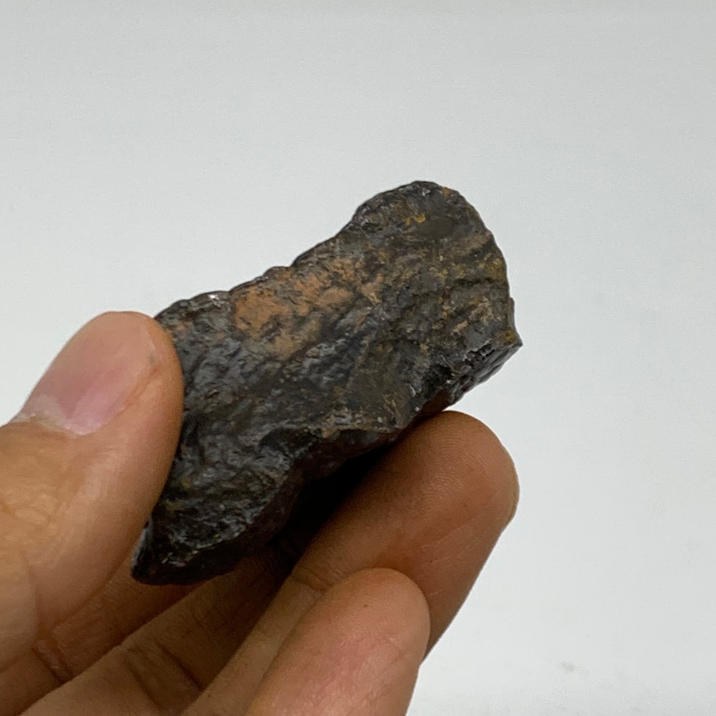 84g, 1.9"x1.7"x0.9", Rough Hematite Botryoidal Mineral Crystal, B38489