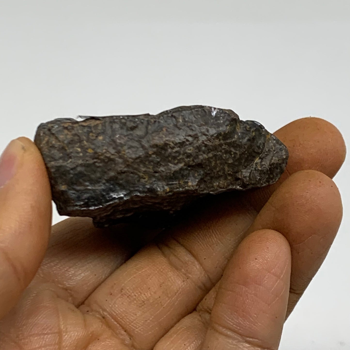 84g, 1.9"x1.7"x0.9", Rough Hematite Botryoidal Mineral Crystal, B38489