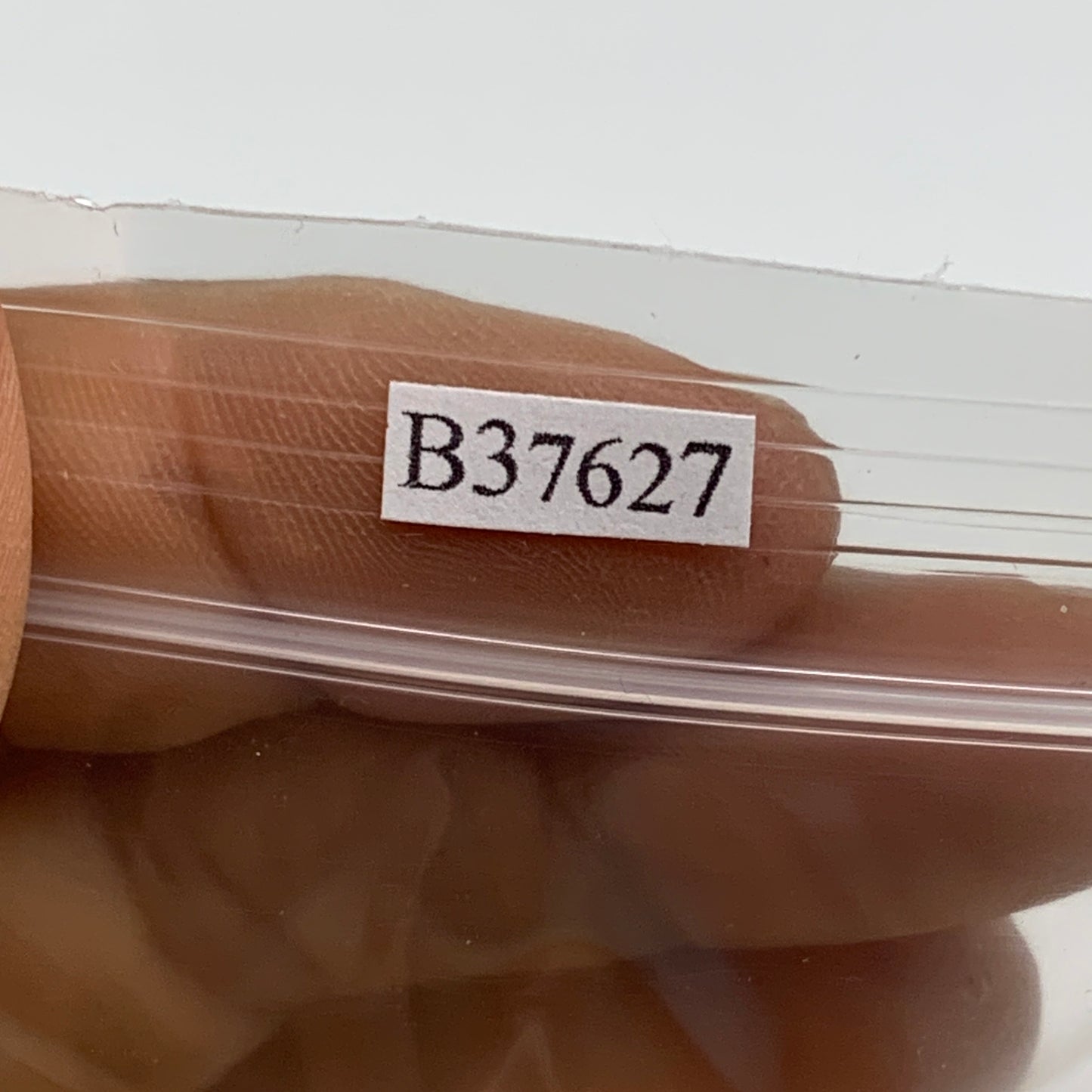 180g, 1.9"-2", 3pcs, Red Carnelian Palm-Stone Gem Crystal Polished, B37627