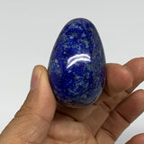 146.1g, 1.8"-1.9", 2pcs, Natural Lapis Lazuli Egg Polished @Afghanistan, B30415