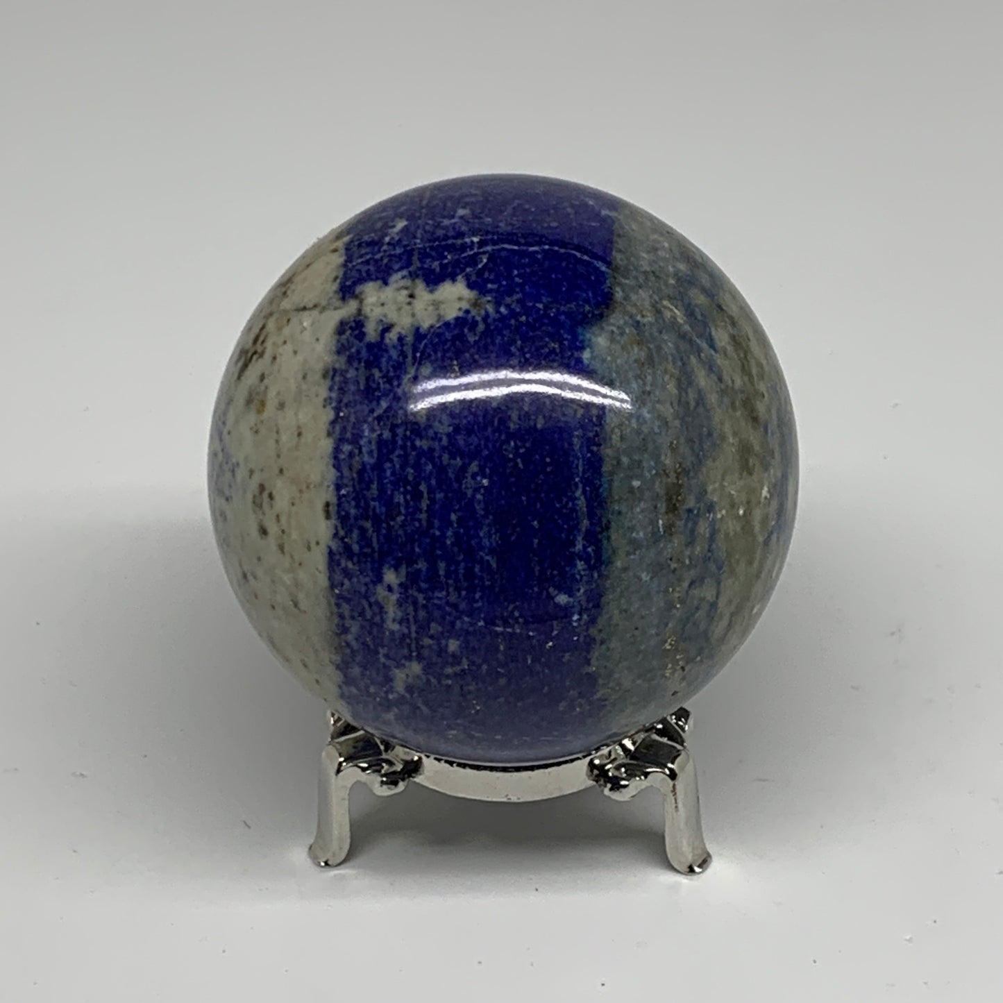 1.43 lbs, 3" (75mm), Lapis Lazuli Sphere Ball Gemstone @Afghanistan, B33235