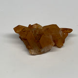 59.3g, 2.7"x1.4"x1.6", Orange Quartz Cluster Crystal Terminated @Brazil, B28942
