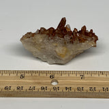 65.3g, 2.7"x1.4"x1,2", Natural Orange Quartz Crystal Terminated @Brazil, B28945