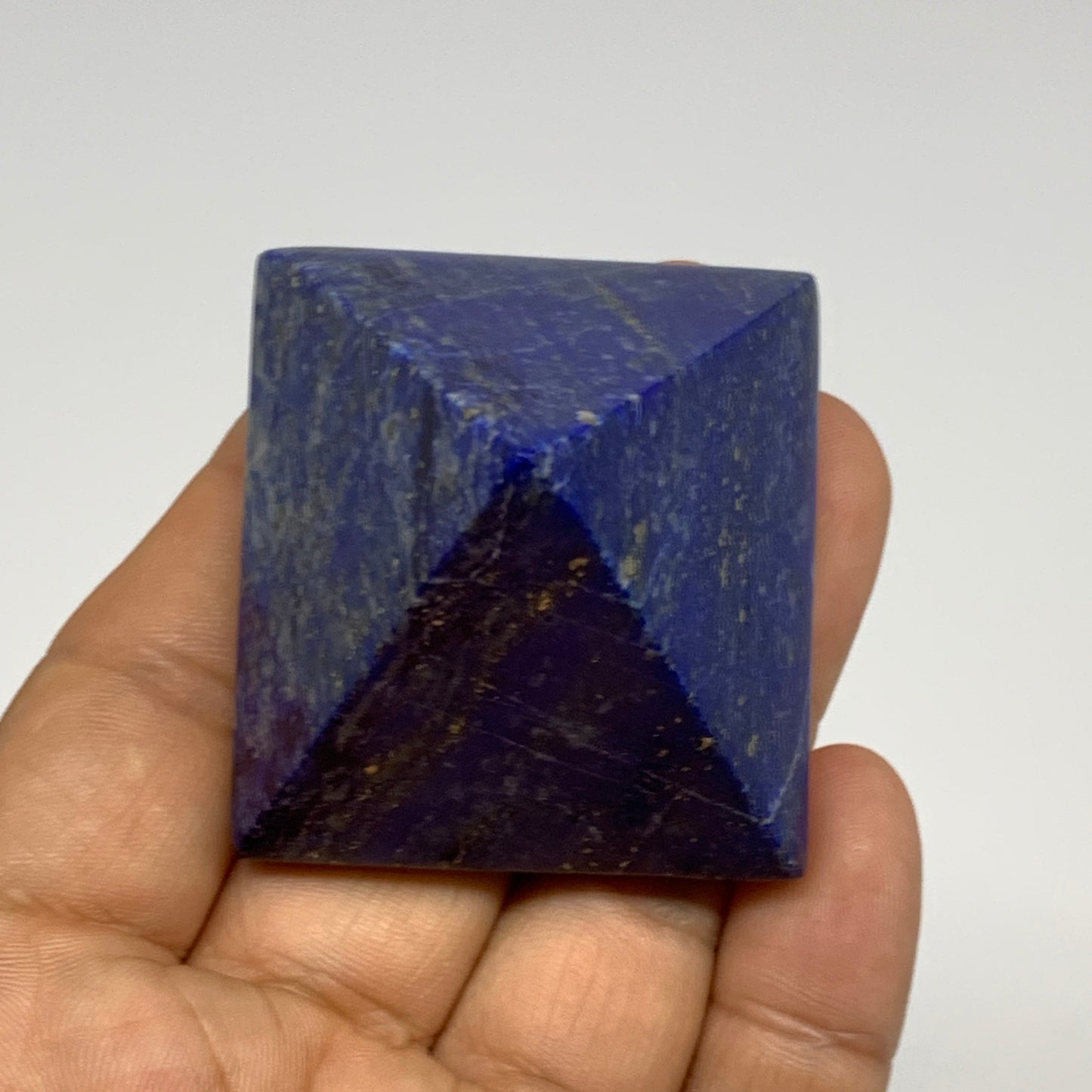 2.2 lbs (1000g),1.4"-1.7", 10pcs,Natural Lapis Lazuli Pyramids, B29694