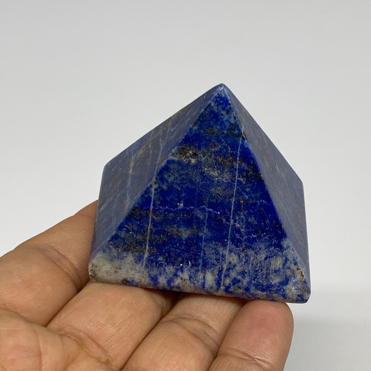 2.2 lbs (1000g),1.4"-1.7", 10pcs,Natural Lapis Lazuli Pyramids, B29694