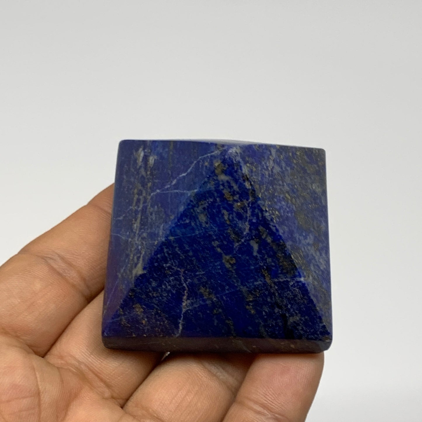 2.2 lbs (1000g),1.4"-1.7", 10pcs,Natural Lapis Lazuli Pyramids, B29694