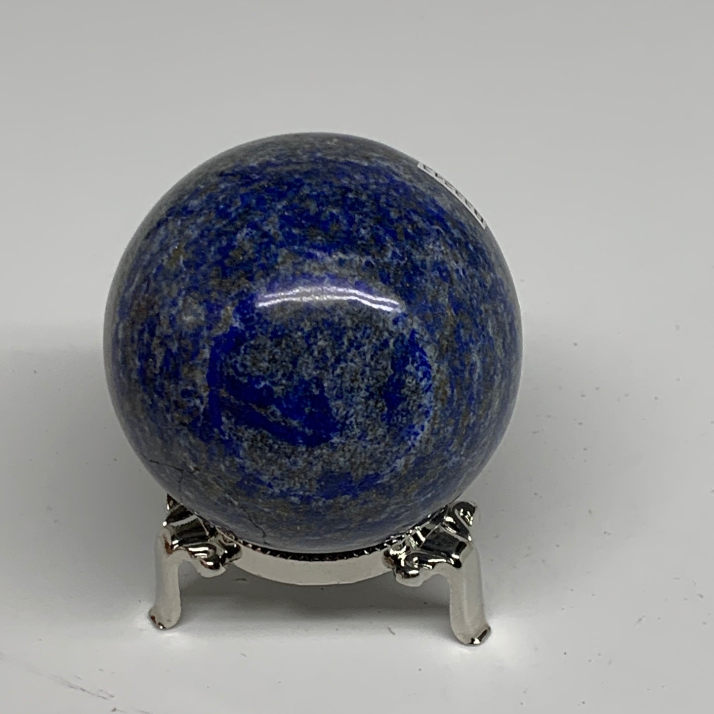0.85 lbs, 2.4" (62mm), Lapis Lazuli Sphere Ball Gemstone @Afghanistan, B33243