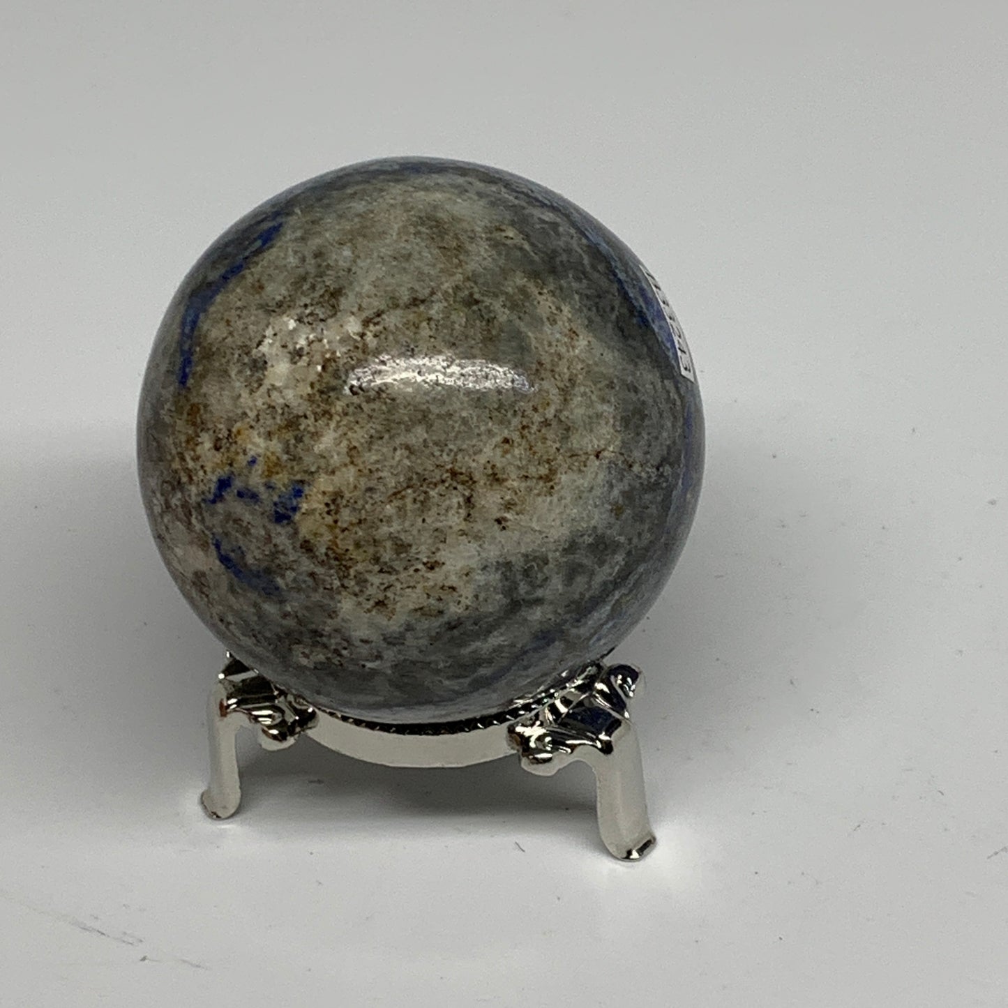 0.85 lbs, 2.4" (62mm), Lapis Lazuli Sphere Ball Gemstone @Afghanistan, B33243