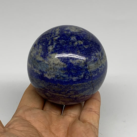1.22 lbs, 2.8" (70mm), Lapis Lazuli Sphere Ball Gemstone @Afghanistan, B33244