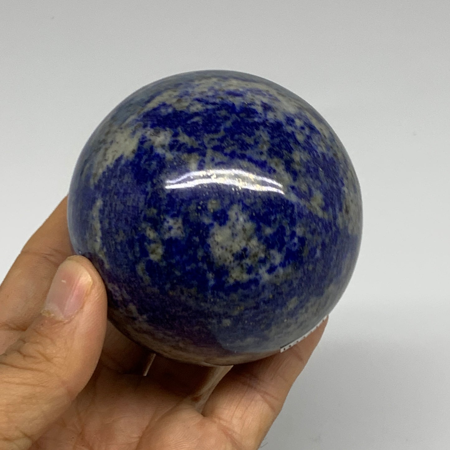 1.22 lbs, 2.8" (70mm), Lapis Lazuli Sphere Ball Gemstone @Afghanistan, B33244