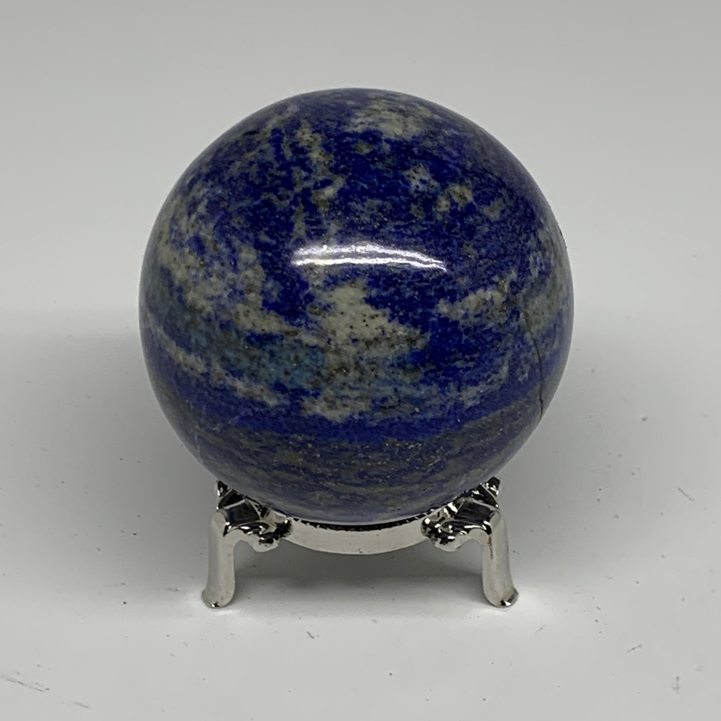1.22 lbs, 2.8" (70mm), Lapis Lazuli Sphere Ball Gemstone @Afghanistan, B33244