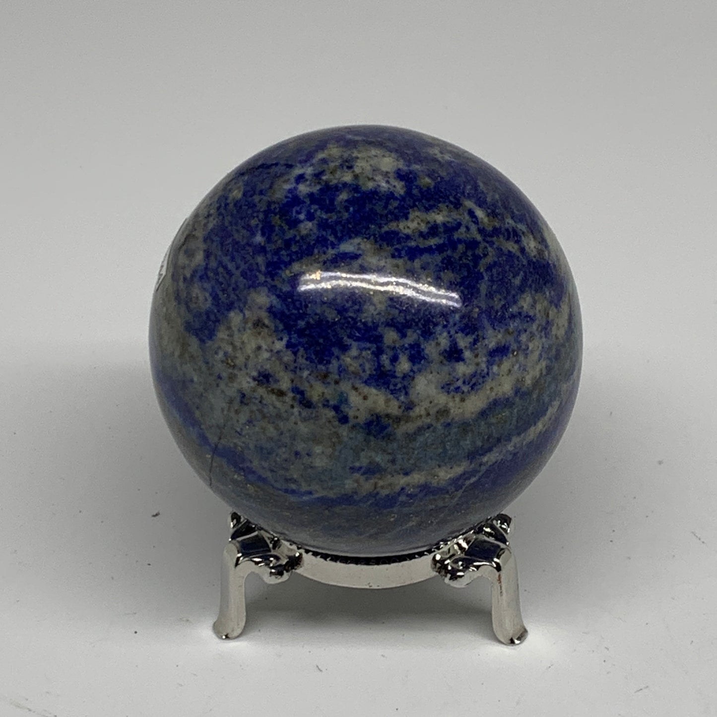 1.22 lbs, 2.8" (70mm), Lapis Lazuli Sphere Ball Gemstone @Afghanistan, B33244