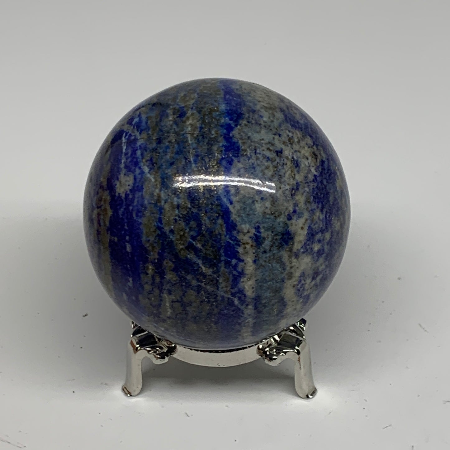 1.22 lbs, 2.8" (70mm), Lapis Lazuli Sphere Ball Gemstone @Afghanistan, B33244