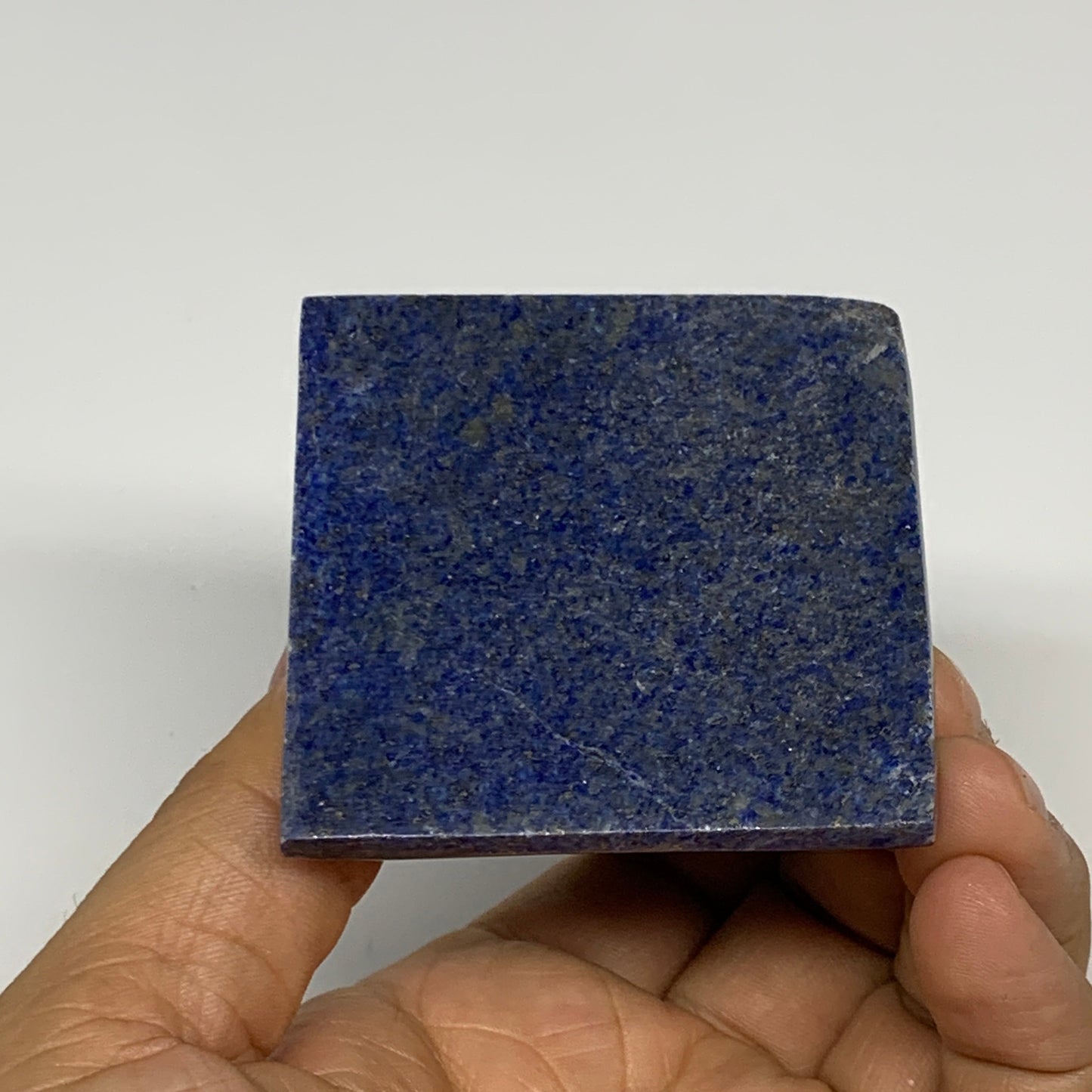 1.75 lbs (800g),1.5"-2.3",  4pcs,Natural Lapis Lazuli Pyramids, B29697