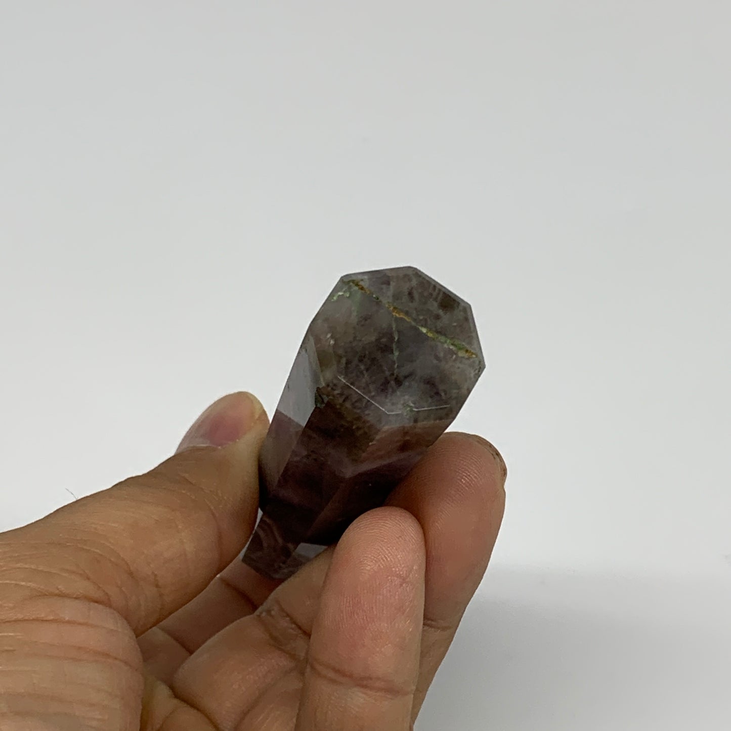 59.2g, 3.6"x0.8", Natural Amethyst Tower Point Obelisk @Brazil, B31269