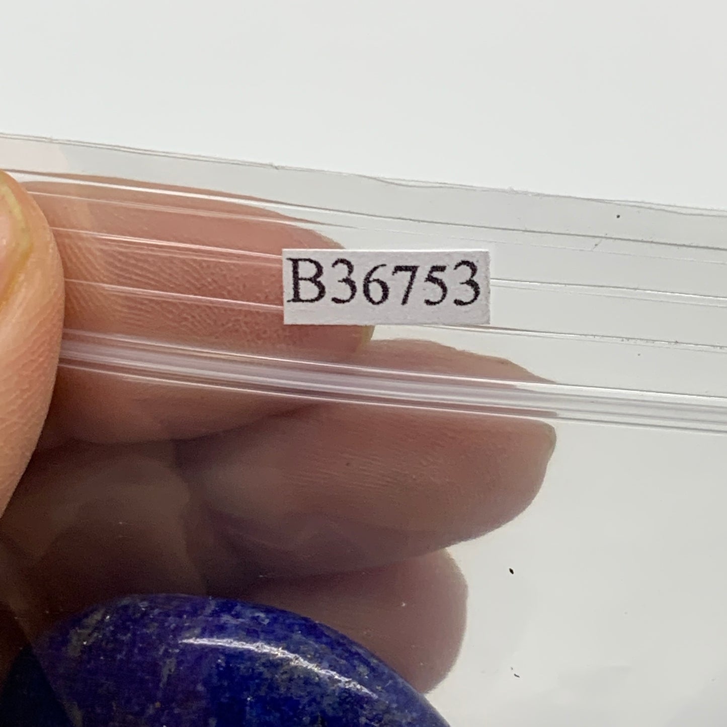 145.1g, 1.6-1.9", 3pcs, Natural Lapis Lazuli Palm Stone @Afghanistan,B36753