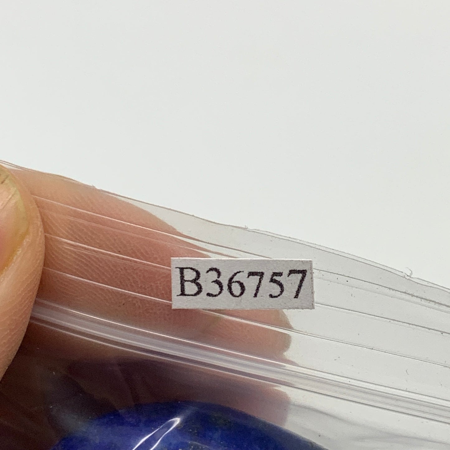 169.9g, 1.9"-2", 3pcs, Natural Lapis Lazuli Palm Stone @Afghanistan,B36757