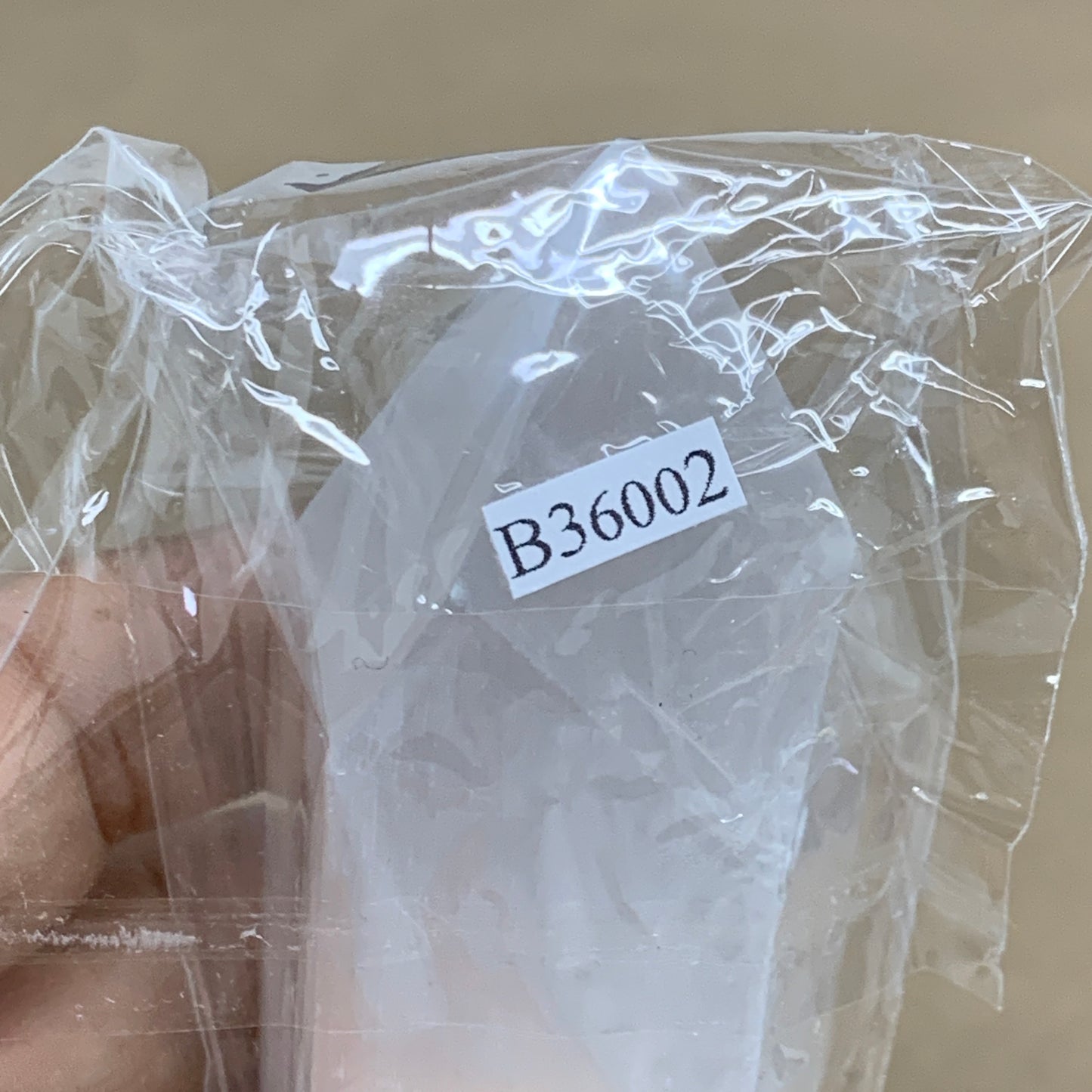 179.9g, 3.6"x1.6"x1.5", Selenite (Satin Spar) Crystal Tower Point, B36002