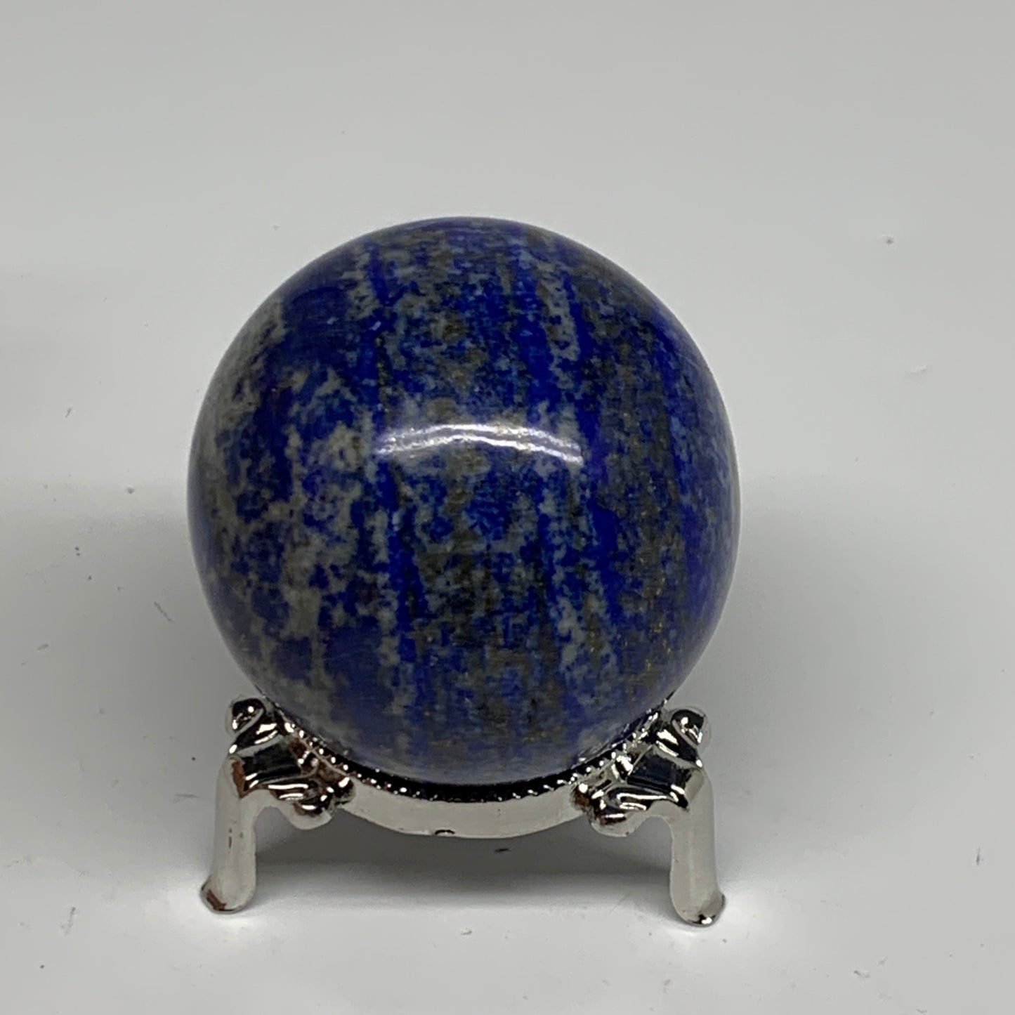 0.59 lbs, 2.1" (55mm), Lapis Lazuli Sphere Ball Gemstone @Afghanistan, B33250