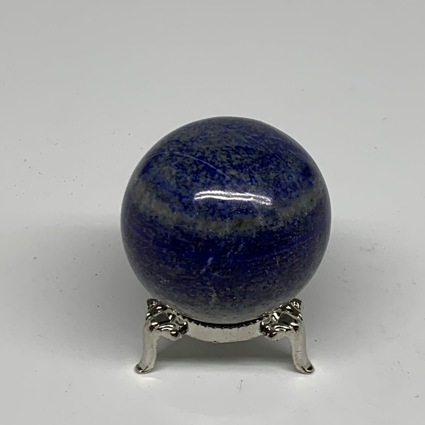 0.37 lbs, 1.9" (47mm), Lapis Lazuli Sphere Ball Gemstone @Afghanistan, B33254
