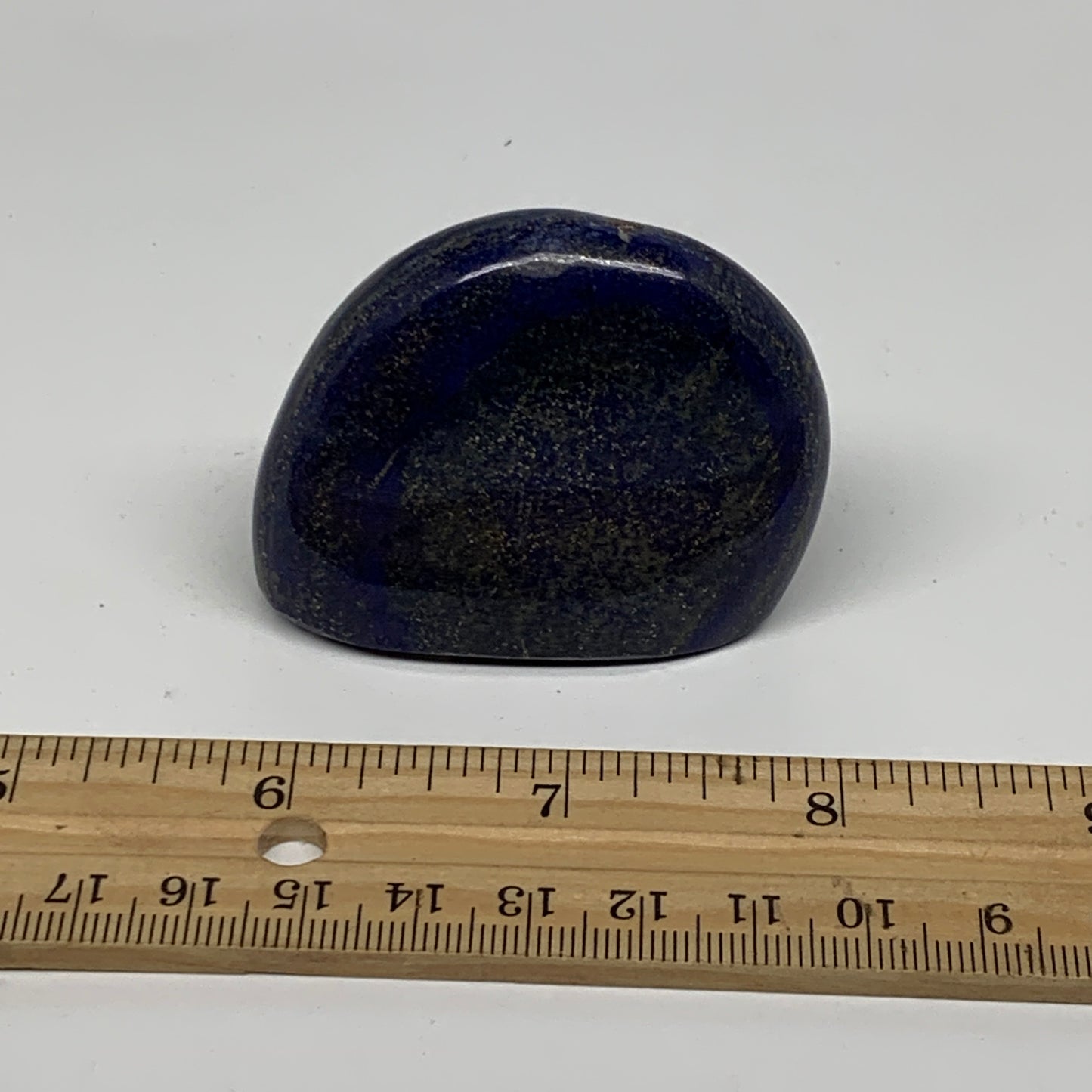 103.6g, 1.8"x2.2"x0.8", Natural Lapis Lazuli Palm Stone @Afghanistan, B36769