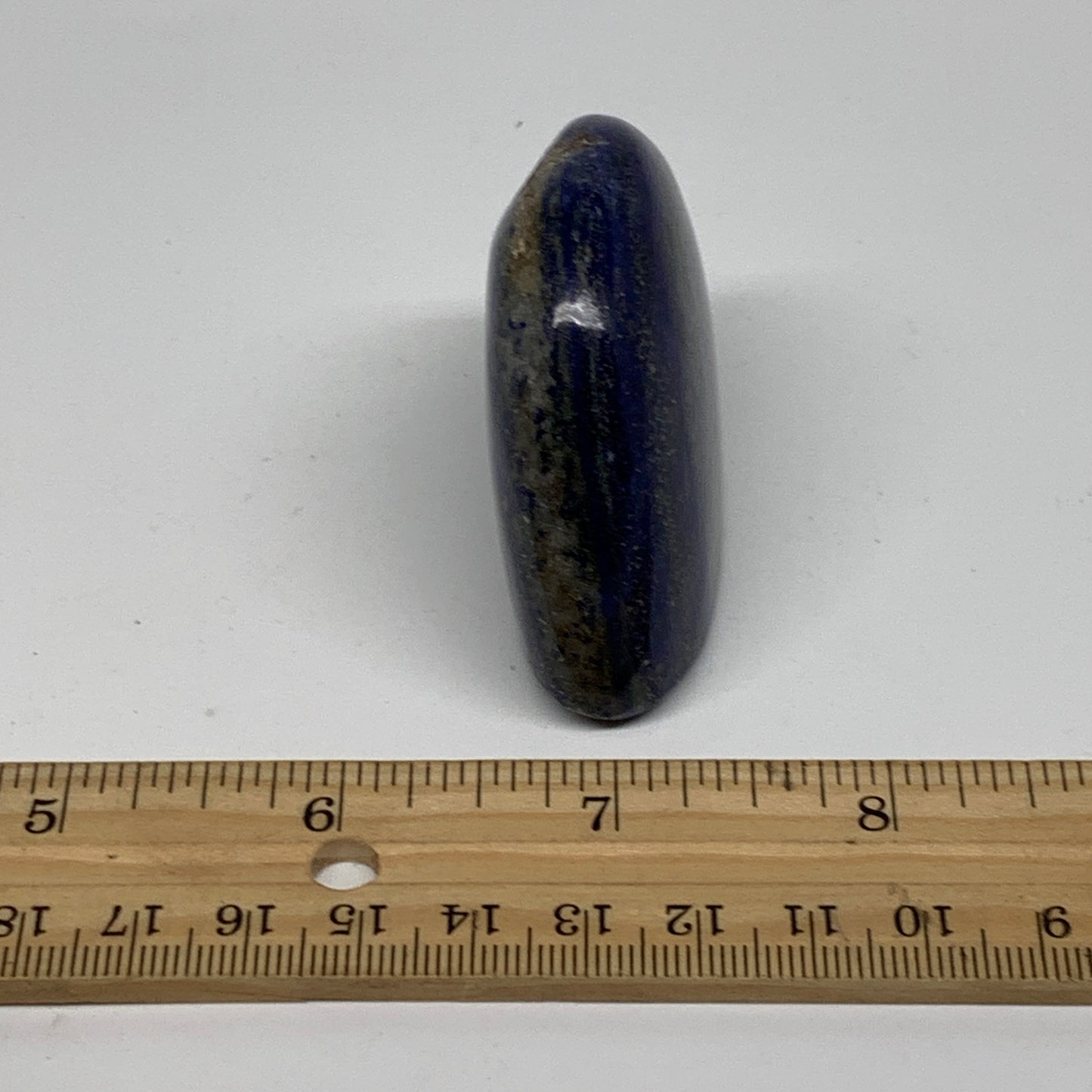 103.6g, 1.8"x2.2"x0.8", Natural Lapis Lazuli Palm Stone @Afghanistan, B36769