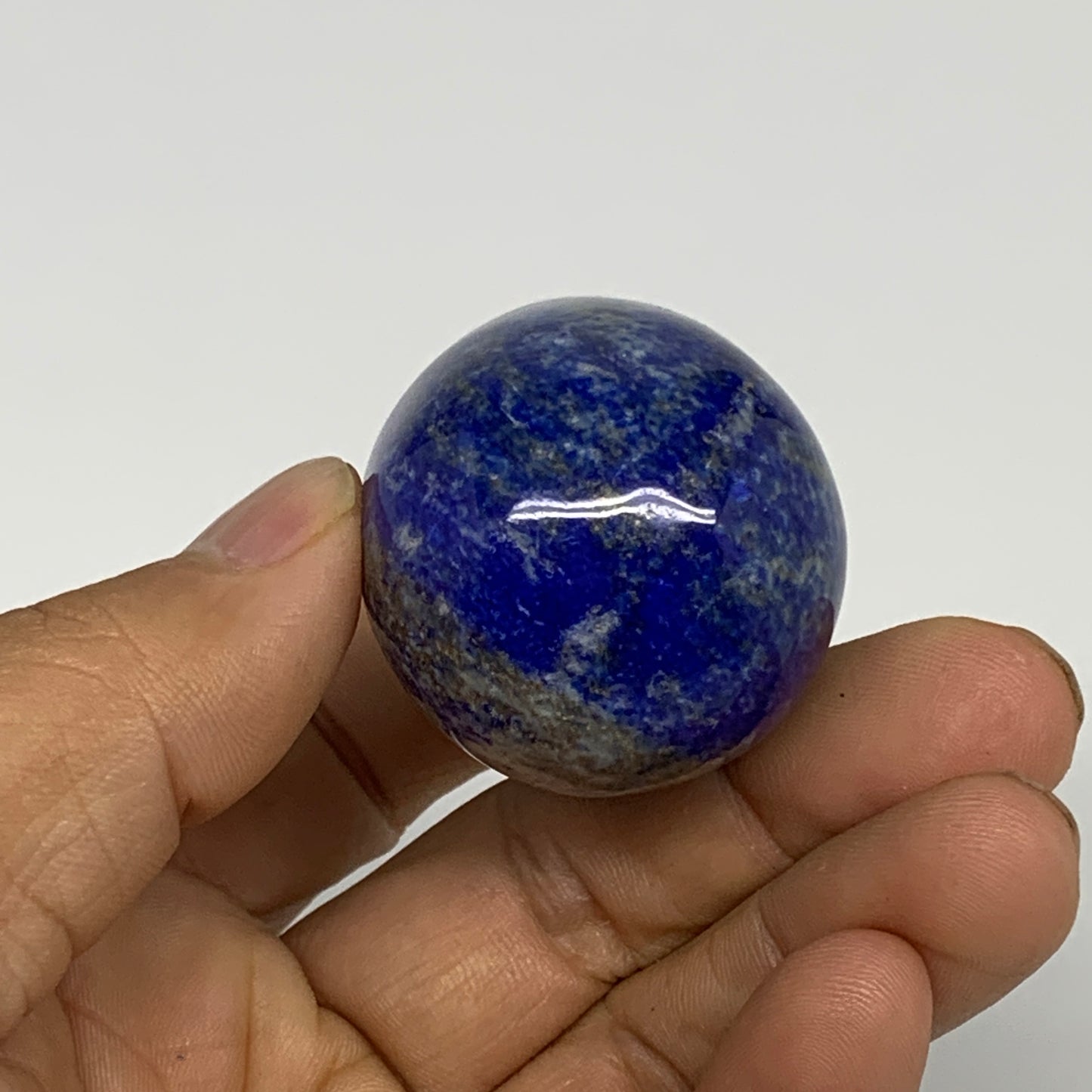 97.8g, 2"x1.3", Natural Lapis Lazuli Egg Polished @Afghanistan, B3045048