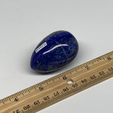 97.8g, 2"x1.3", Natural Lapis Lazuli Egg Polished @Afghanistan, B3045048