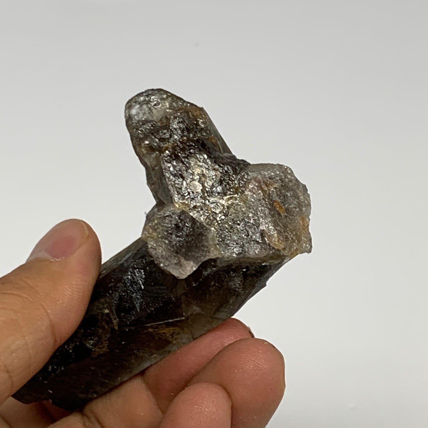 91.1g,3.2"x2.1"x1.4",Smoky Quartz Crystal Mineral,Specimen Terminated,B28954