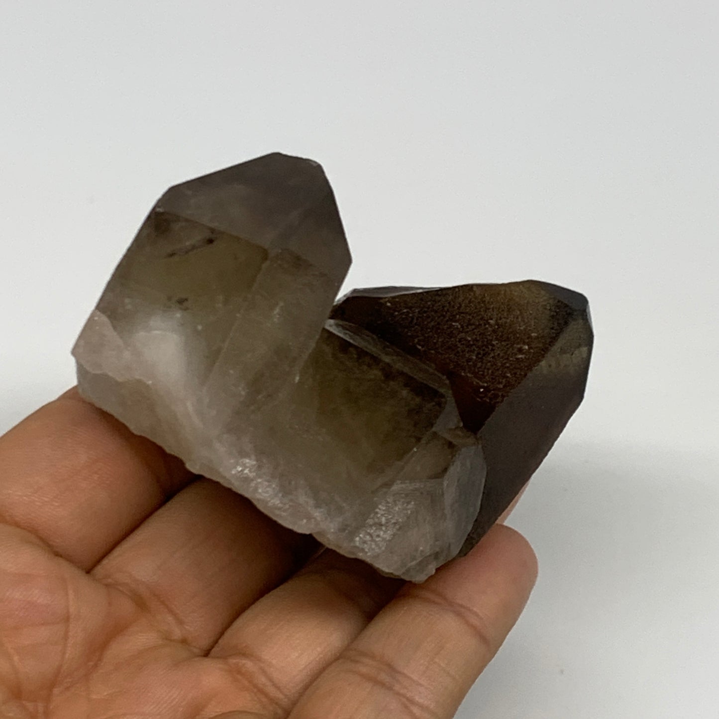 125.9g,2.5"x2.2"x1.5",Smoky Quartz Crystal Mineral,Specimen Terminated,B28960