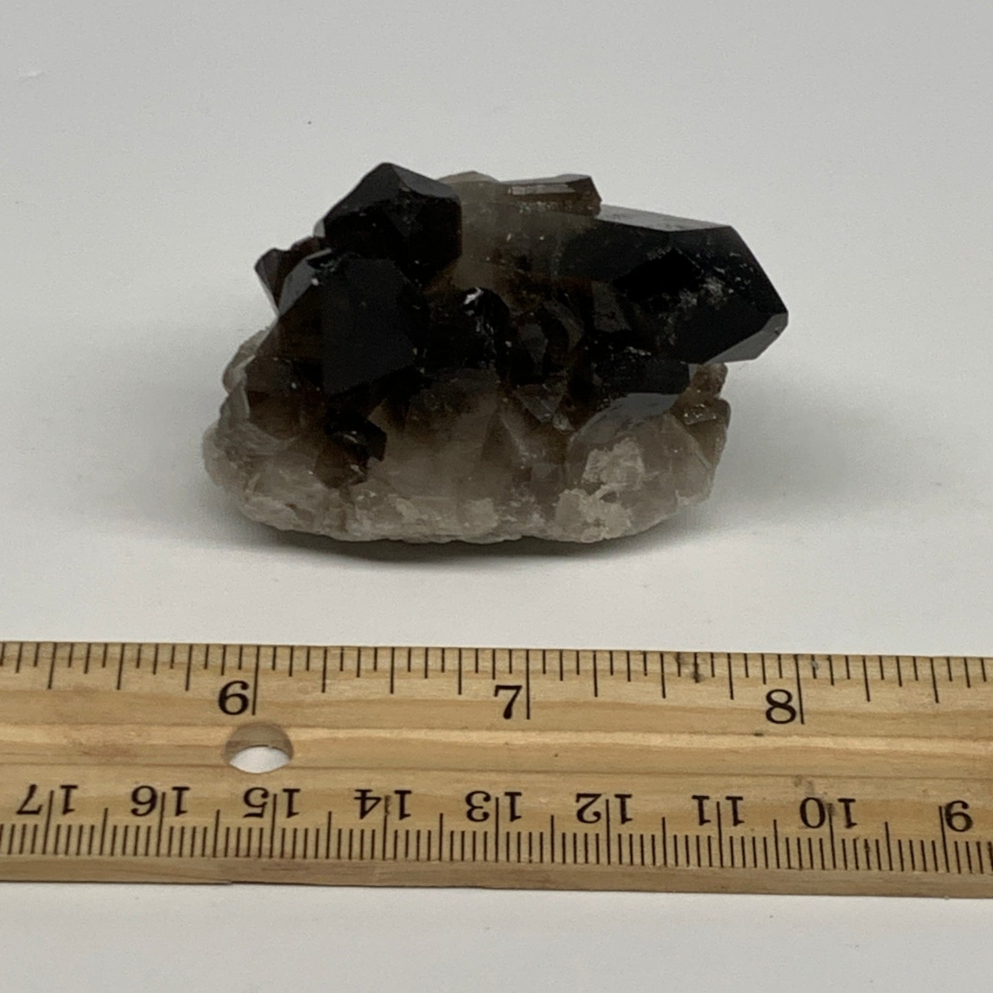 93.5g,2.5"x1.7"x1.4",Smoky Quartz Crystal Mineral,Specimen Terminated,B28964