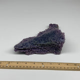 2.33 lbs, 6.3"x5.3"x3.1", Rough Grape Agate Crystal Mineral Specimens,B32606
