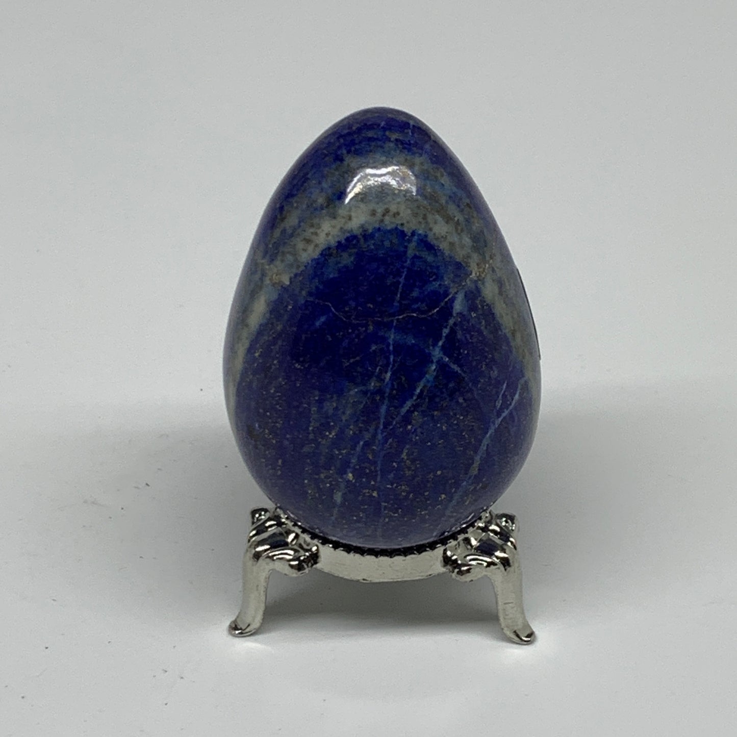161.1g, 2.4"x1.6", Natural Lapis Lazuli Egg Polished @Afghanistan, B33292