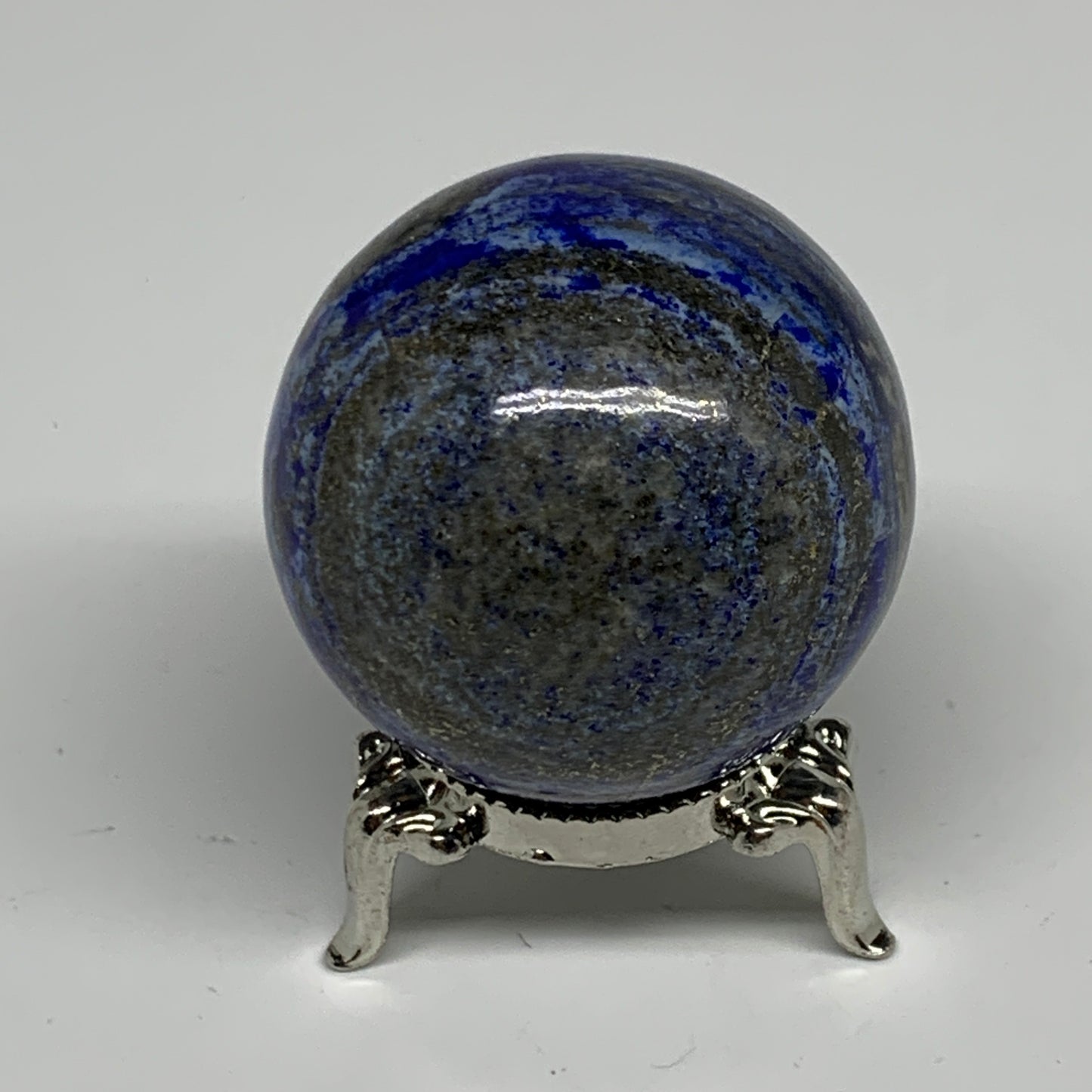152.8g, 1.8" (45mm), Lapis Lazuli Sphere Ball Gemstone @Afghanistan, B33294