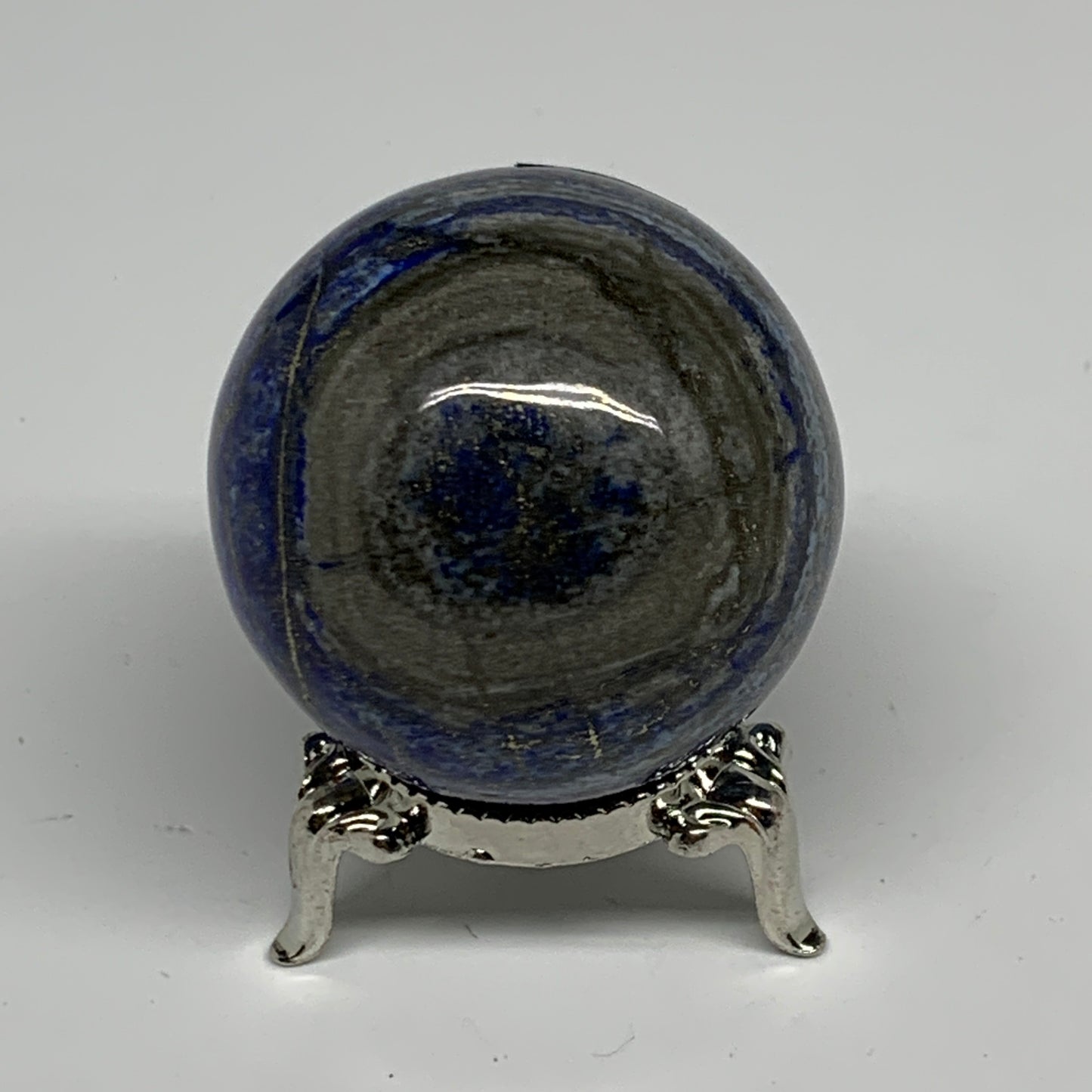 152.8g, 1.8" (45mm), Lapis Lazuli Sphere Ball Gemstone @Afghanistan, B33294