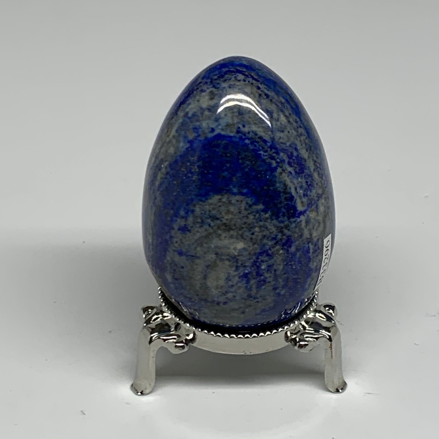 0.55 lbs,  2.7"x1.9", Natural Lapis Lazuli Egg Polished @Afghanistan, B33296
