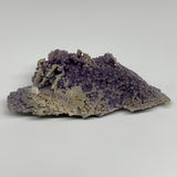 0.72 lbs, 7.4"x3.2"x1.3", Rough Grape Agate Crystal Mineral Specimens,B32615