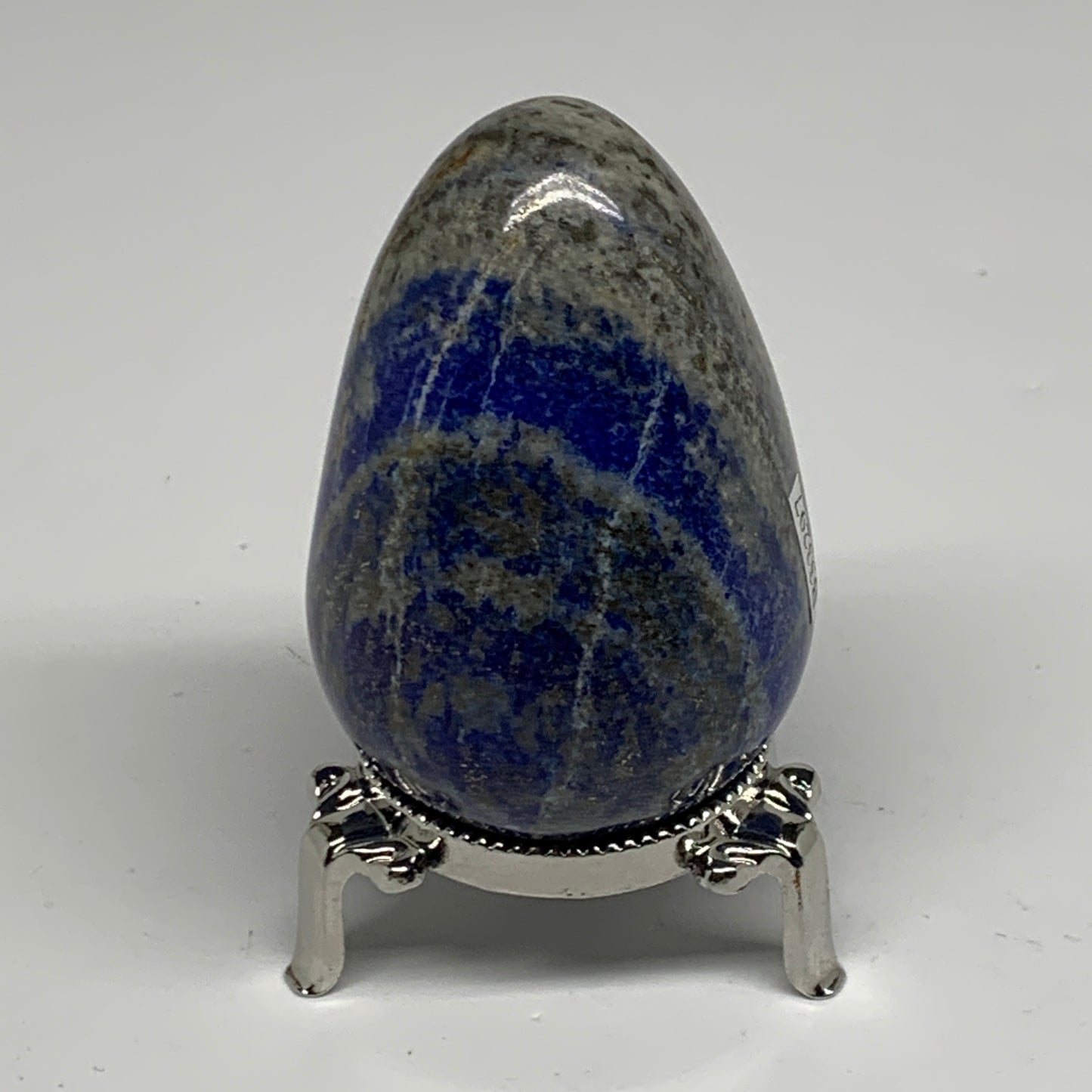 0.54 lbs,  2.8"x1.9", Natural Lapis Lazuli Egg Polished @Afghanistan, B33297